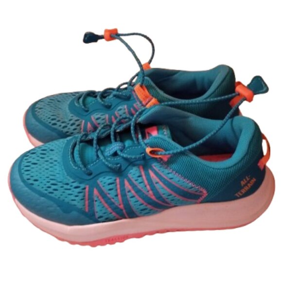 Avia Other - Girls Avia Teal Pink Orange All Terrain Sneakers Size 4 (Big Girl)